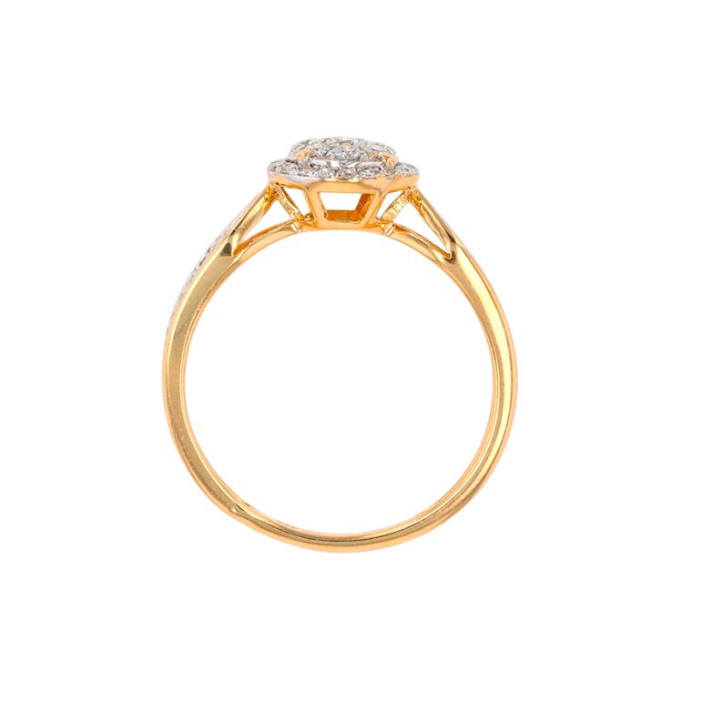 Diamond ring 0.38 carat 2...