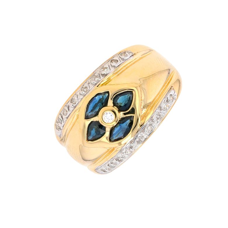Ring sapphires 1 carat and...