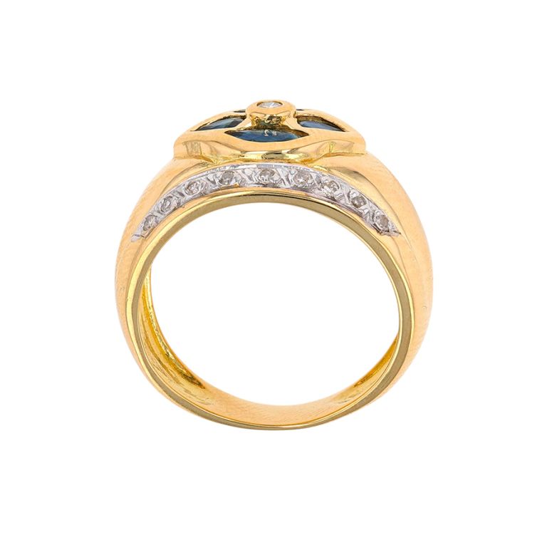 Ring sapphires 1 carat and...