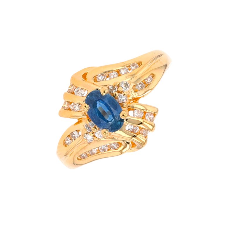 Ring sapphire 0.30 carat...