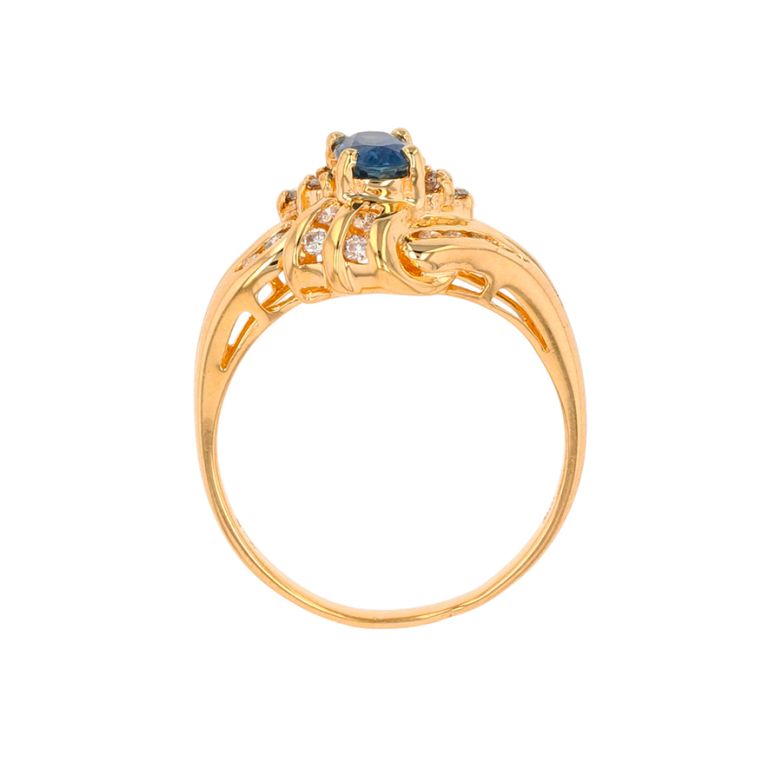 Ring sapphire 0.30 carat...