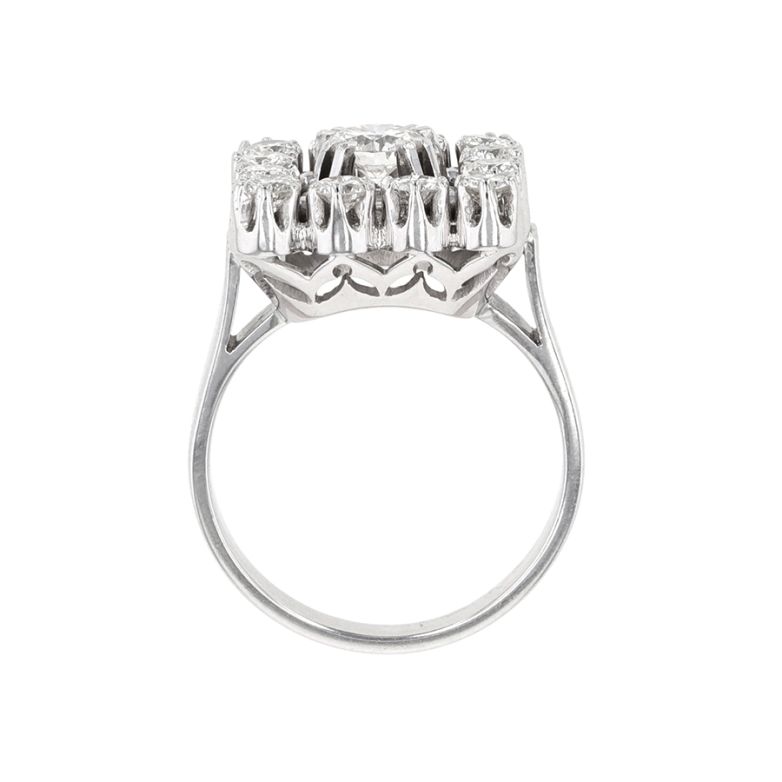 Vintage ring diamonds 1.46...