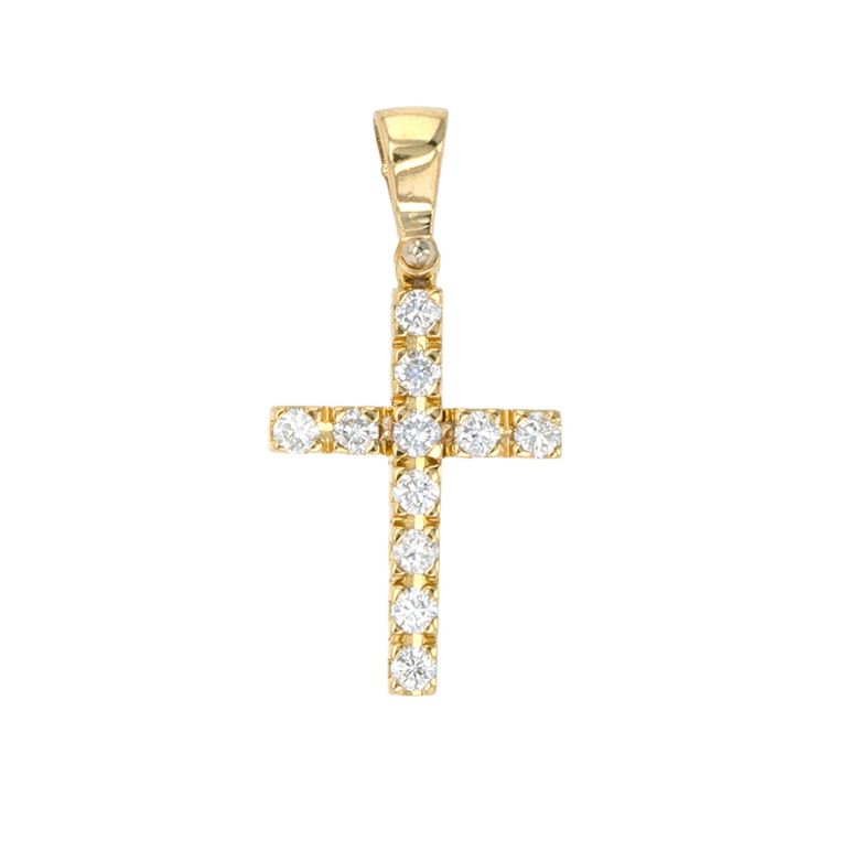 Cross diamonds 0.16 carat...
