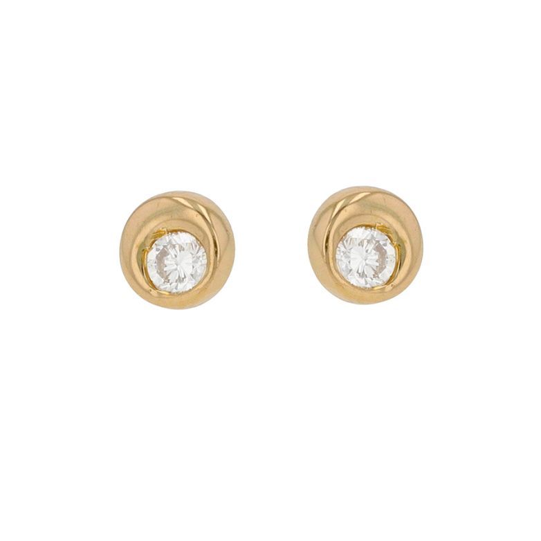 Earrings diamonds 0.24...