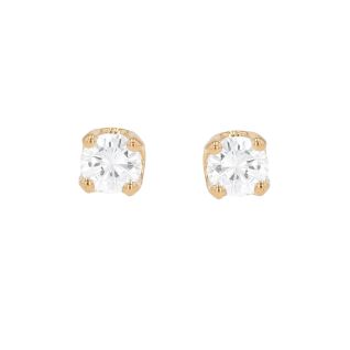 Earrings diamonds 0.64...