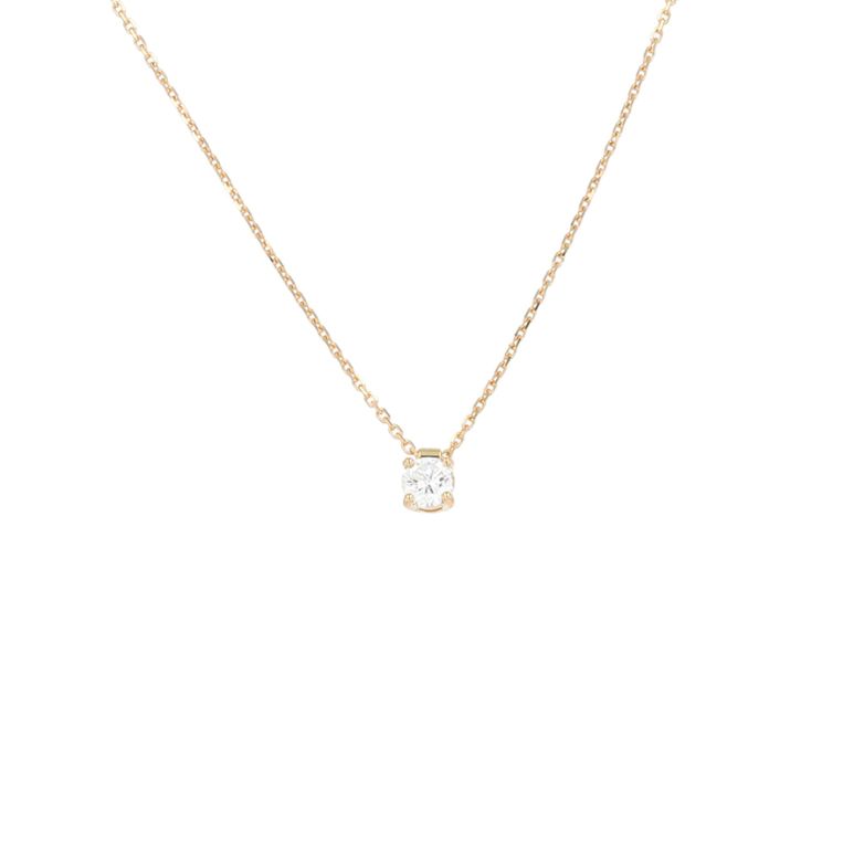 Diamond necklace 0.36 carat...