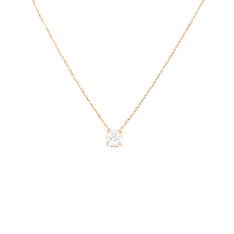 Diamond necklace 0.81 carat...