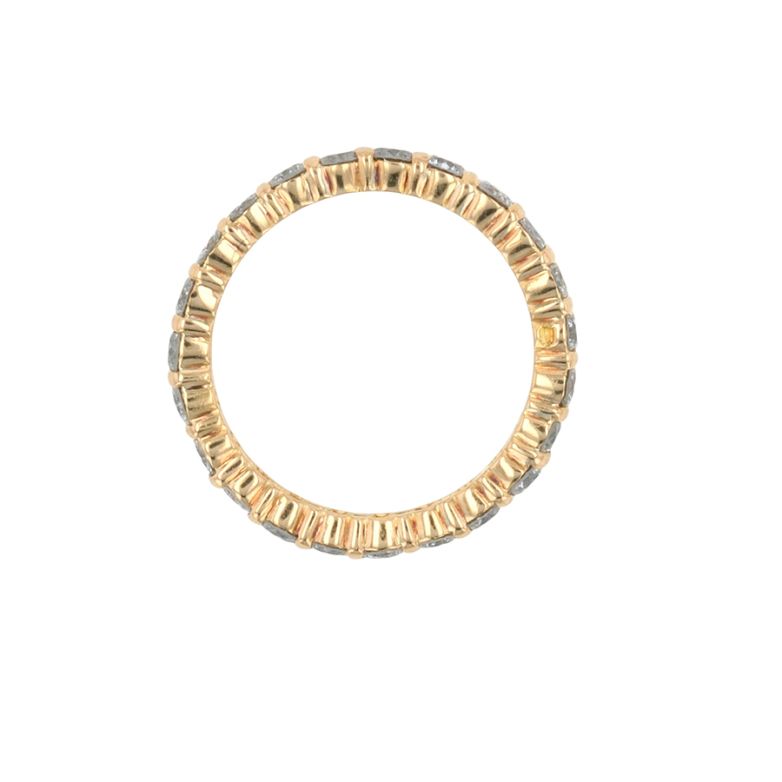 Wedding ring, full diamond...