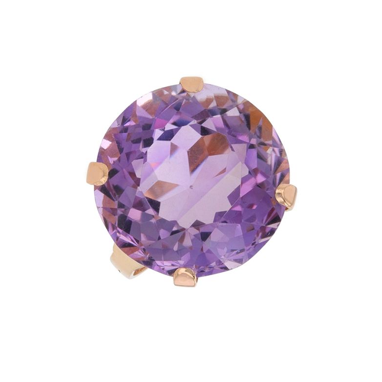 Vintage amethyst ring 17.64...