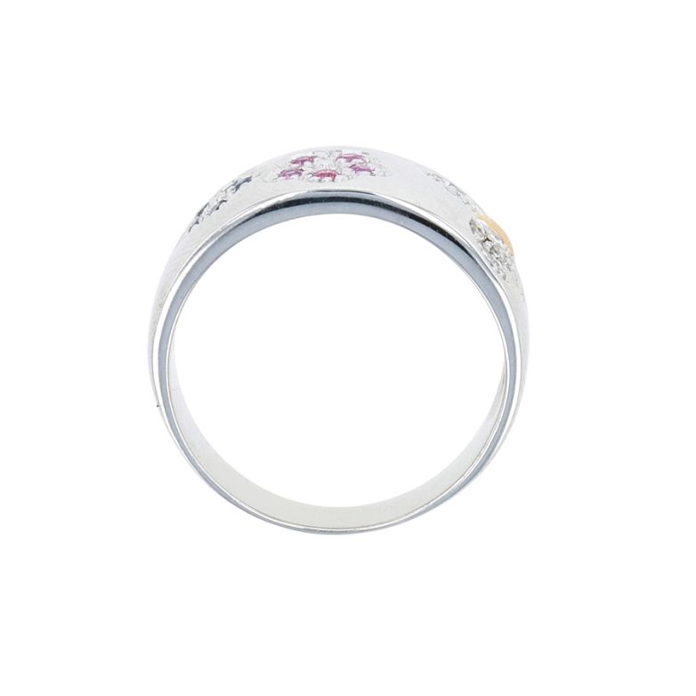 Ring sapphires, rubies and...