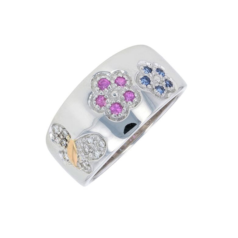 Ring sapphires, rubies and...