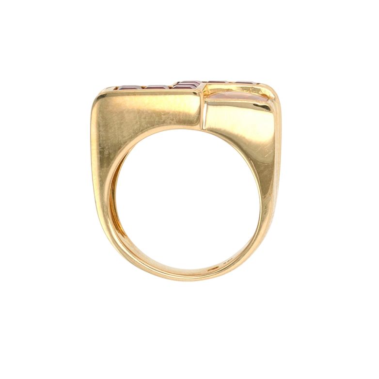 Ring tourmalines and pink...