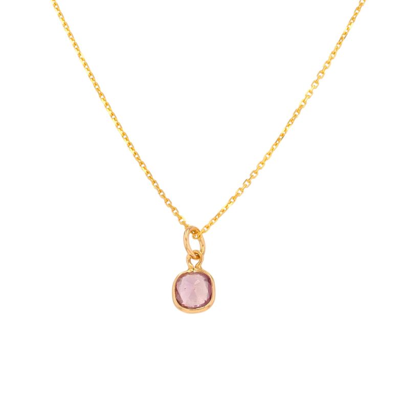 Necklace sapphire 1.14...