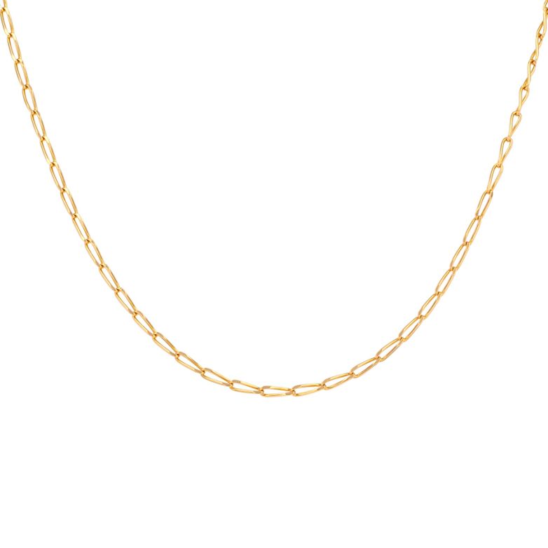 Yellow gold horse chain 5.40g