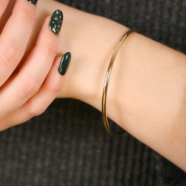 Rigid bezel bracelet yellow...