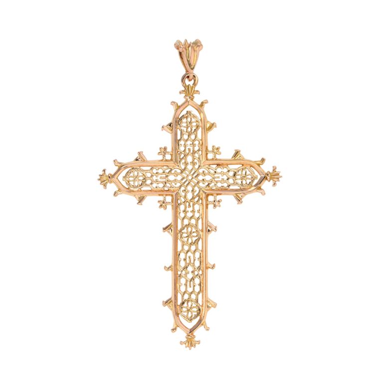 Cross yellow gold 10g