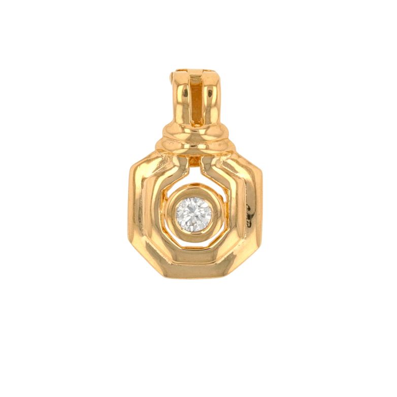 Diamond pendant 0.14 carat...