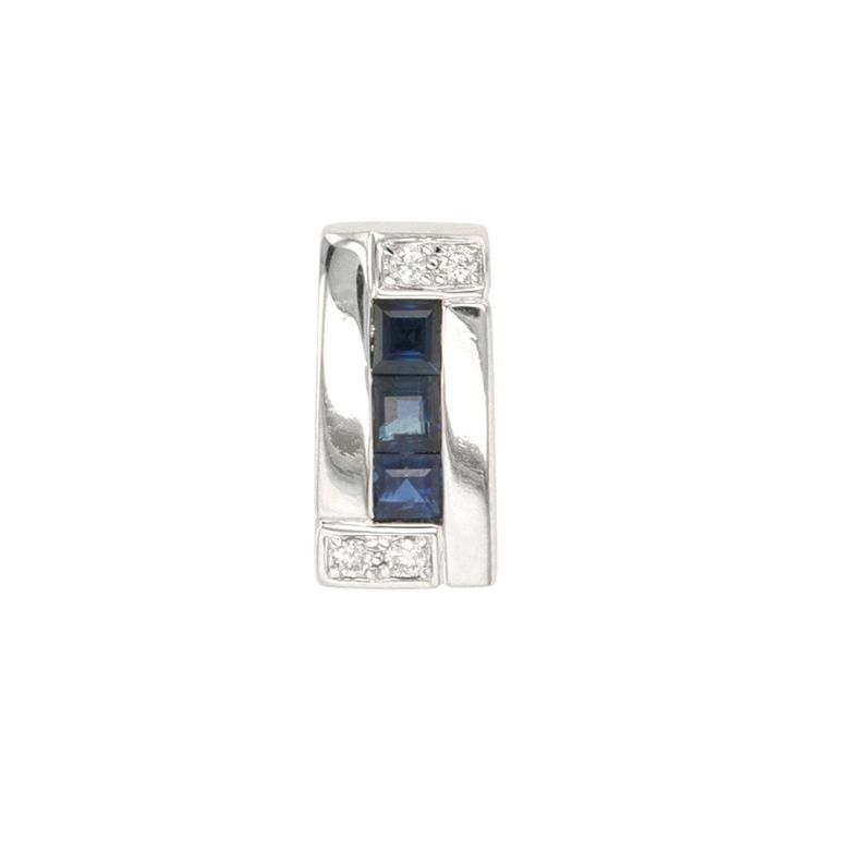 Pendant sapphires 0.39...