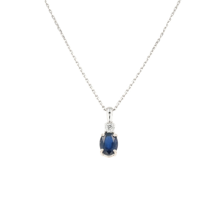 Necklace sapphire 1.75...