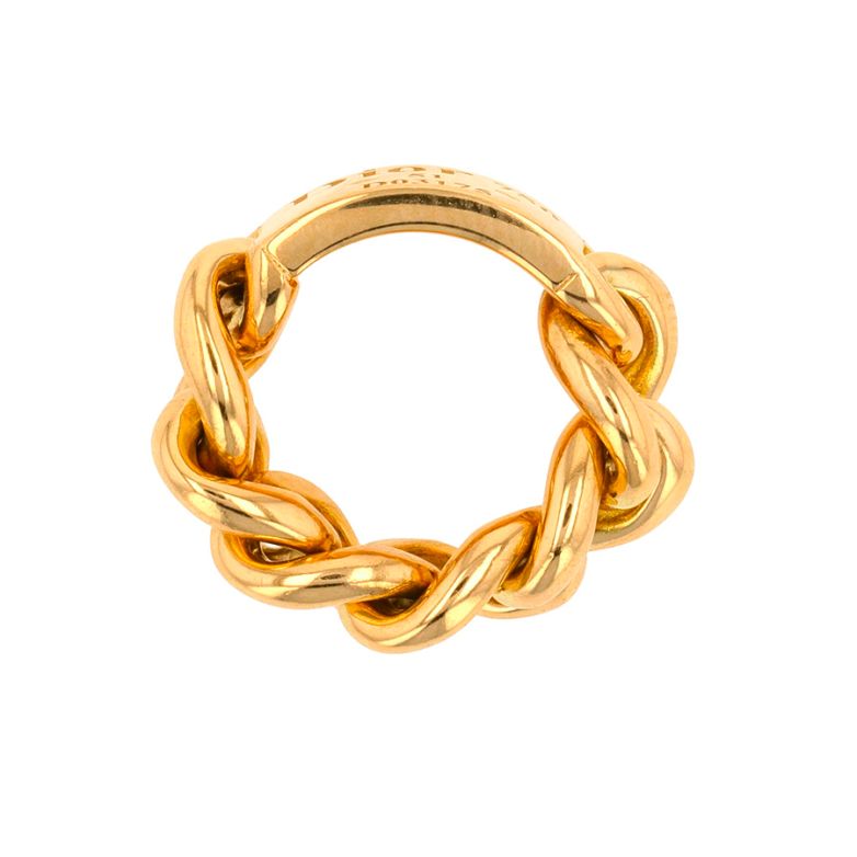 Ring DIOR gourmette yellow...