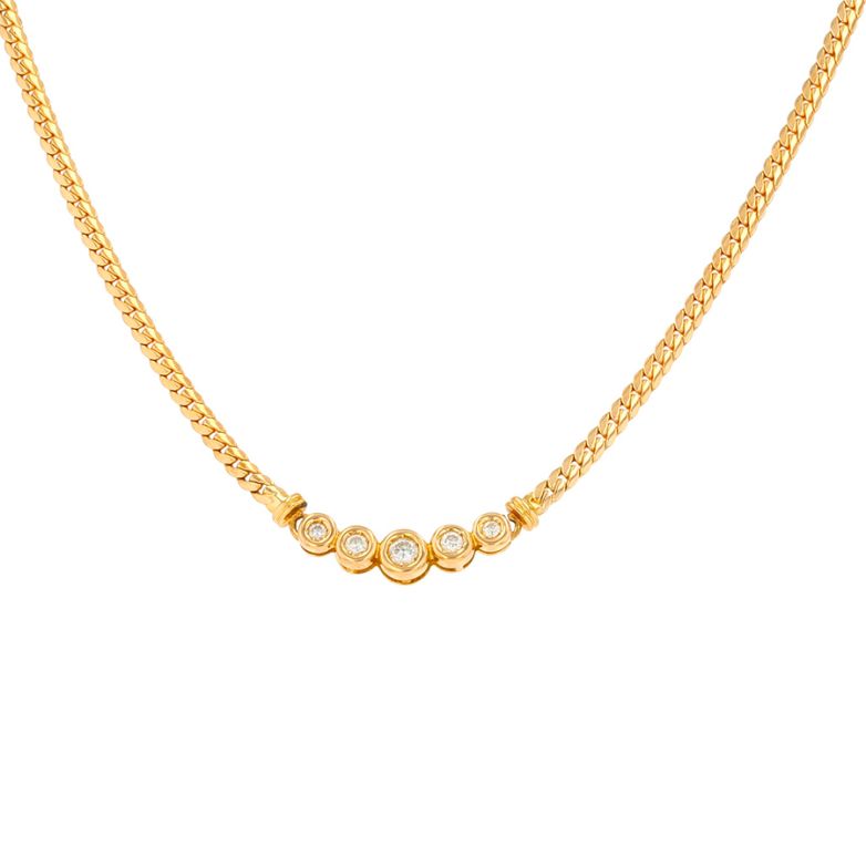 Necklace diamonds 0.30...