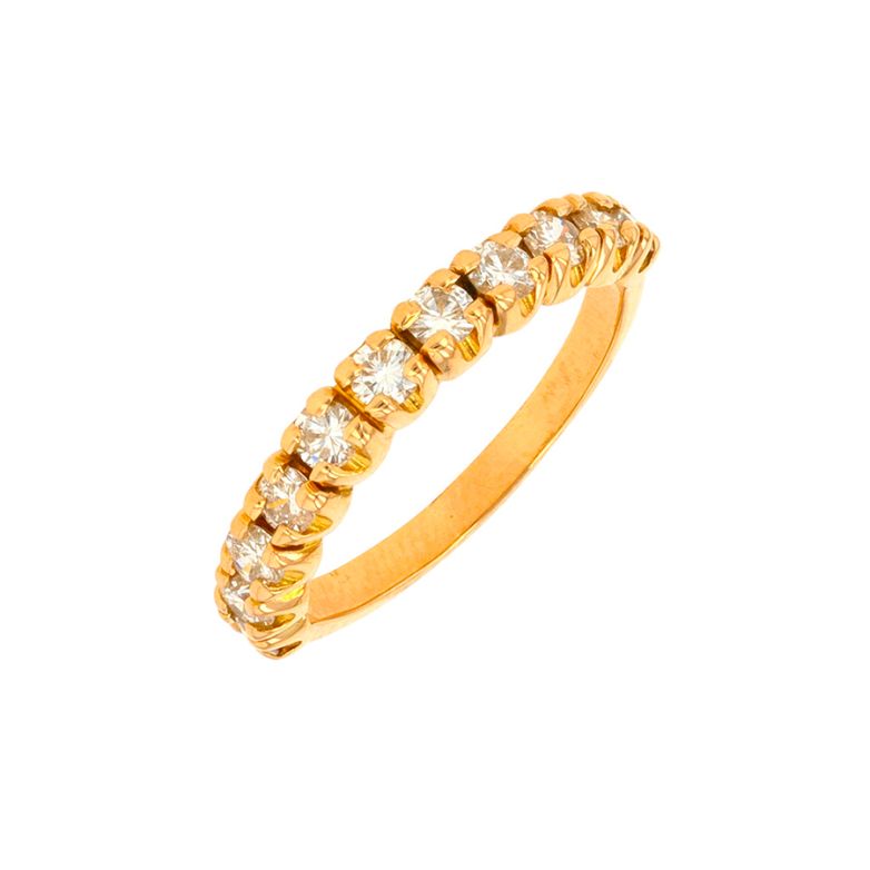 Diamond wedding band 0.77...