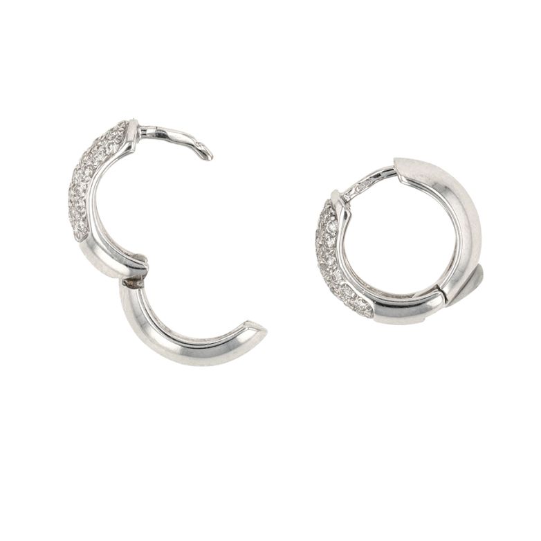 Earrings diamonds 0.68...