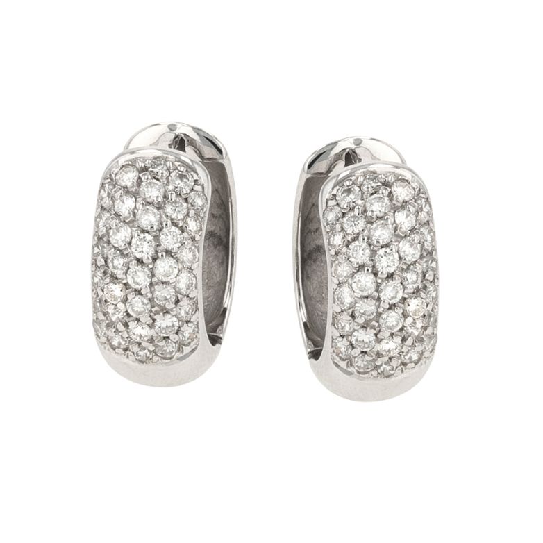 Earrings diamonds 0.68...