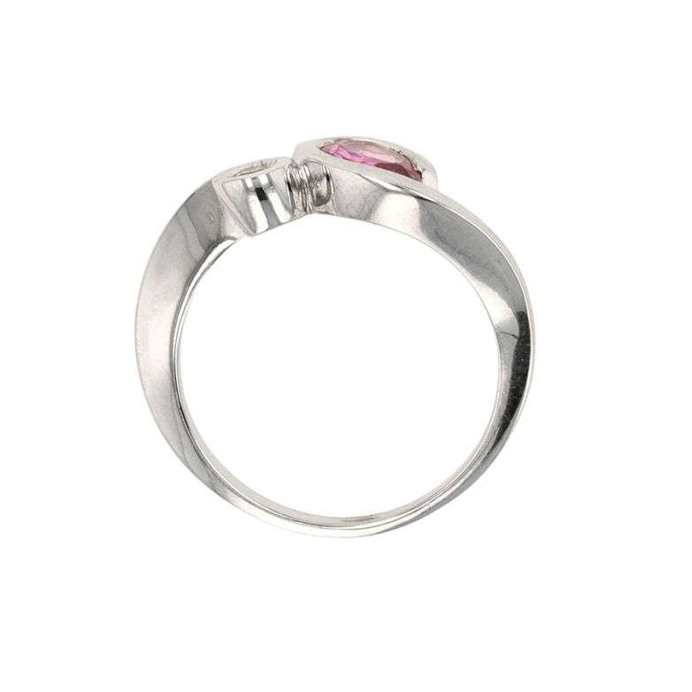 0.53 carat sapphire and...