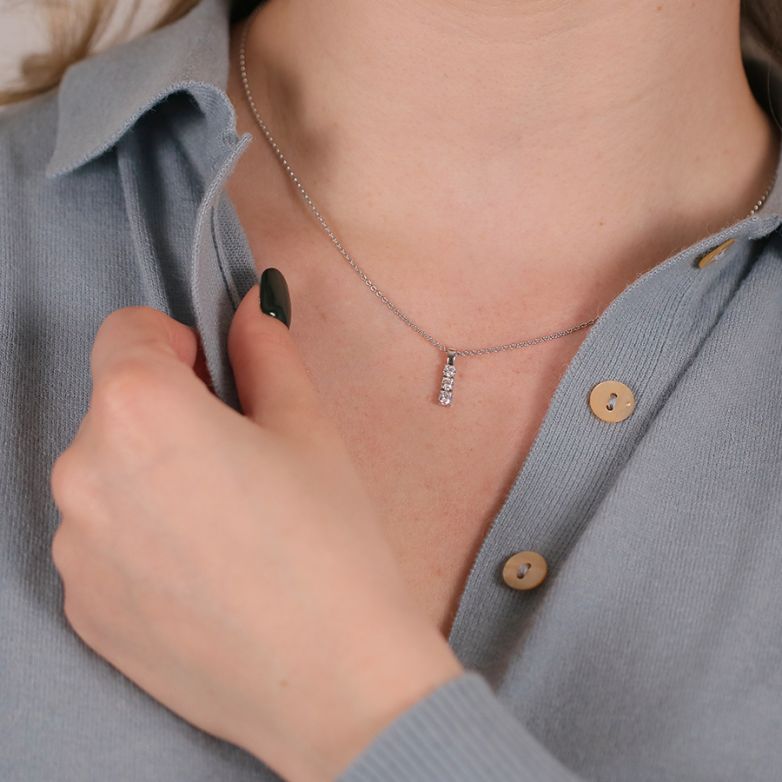 Diamond trilogy necklace...