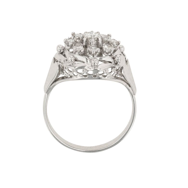 Vintage ring diamonds 0.40...