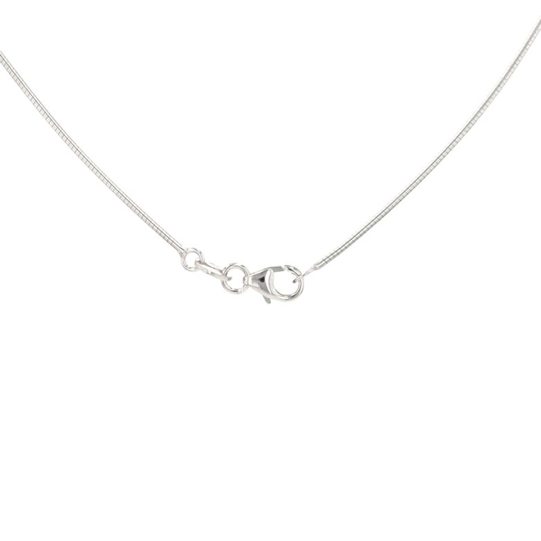 Cable necklace white gold...