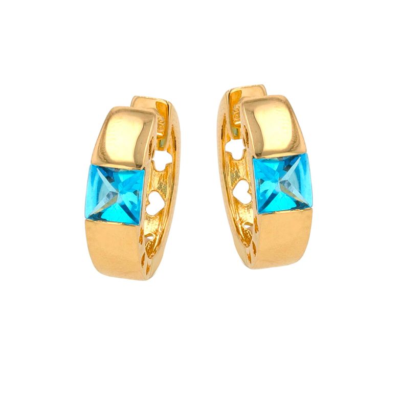 Earrings topaz 1.40 carat...