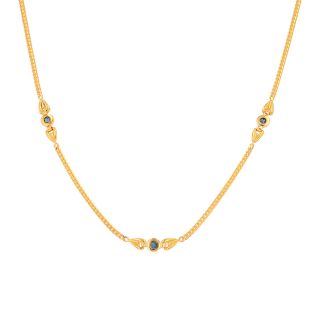 Sapphire necklace 0.12...