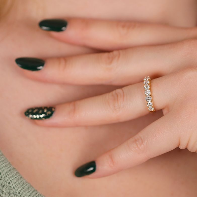 Diamond wedding band 0.99...