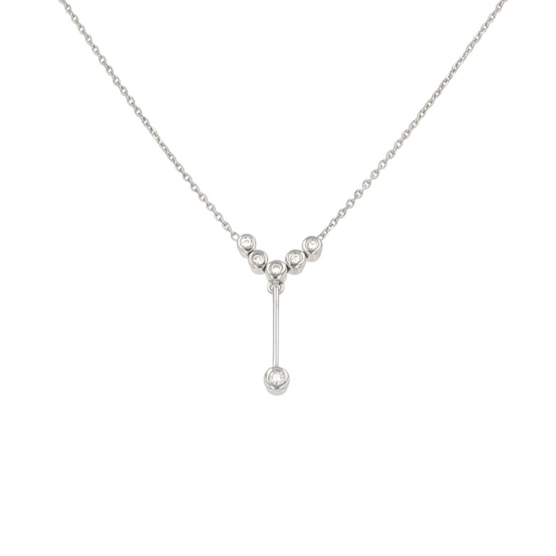 Necklace diamonds 0.10...