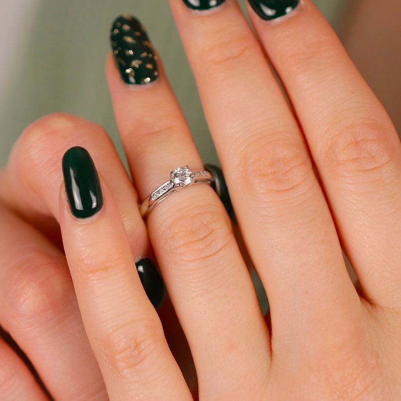 Solitaire diamonds 0.33...