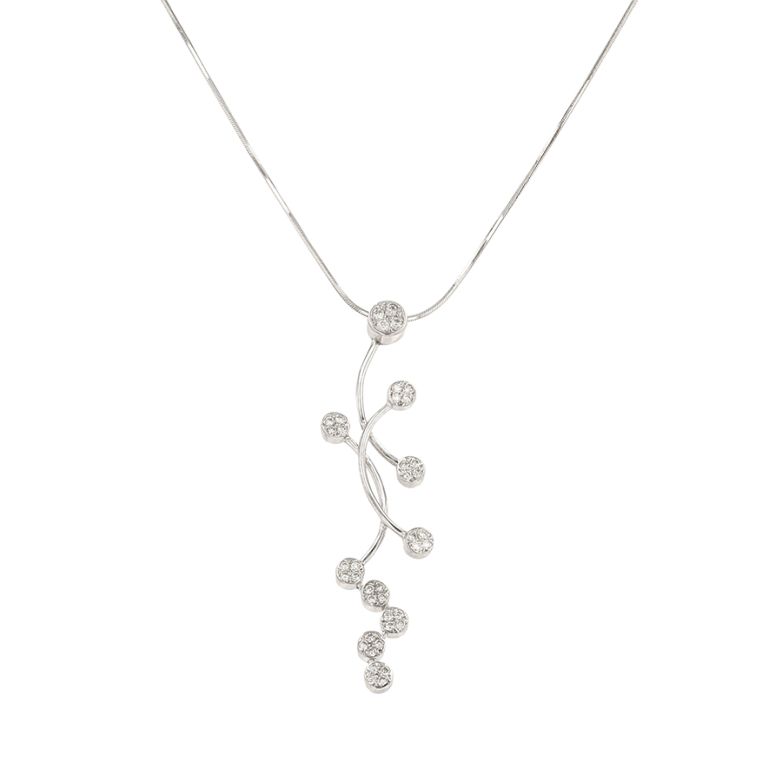 Necklace diamonds 0.44...