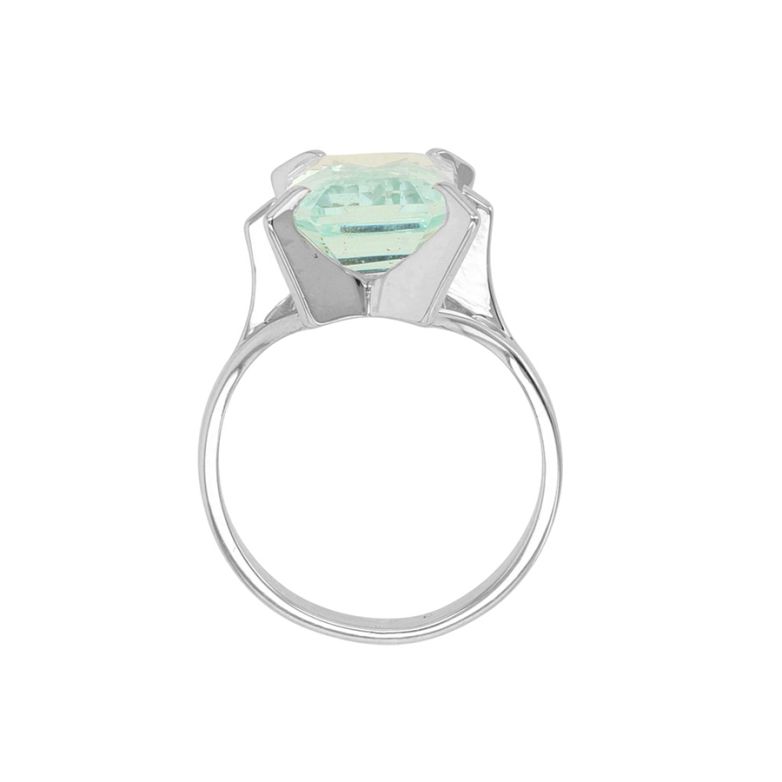Aquamarine ring 4.14 carats...