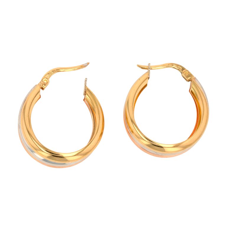 Yellow, pink and white gold...