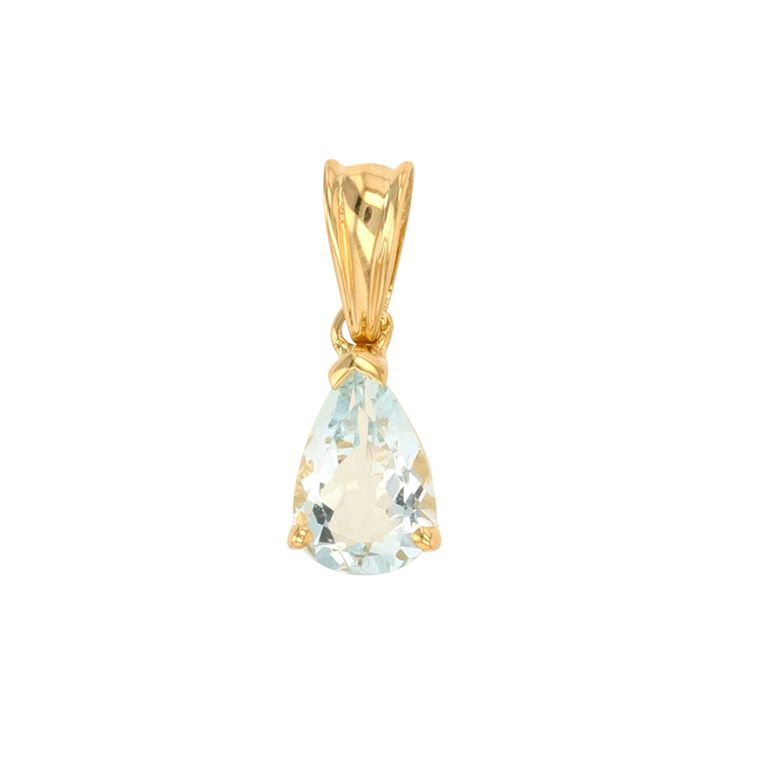 Pendant aquamarine 0.86...
