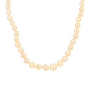Necklace of pearls in...