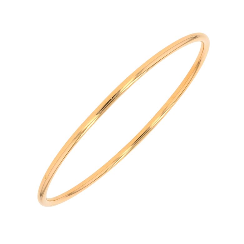 19.22g yellow gold bangle...