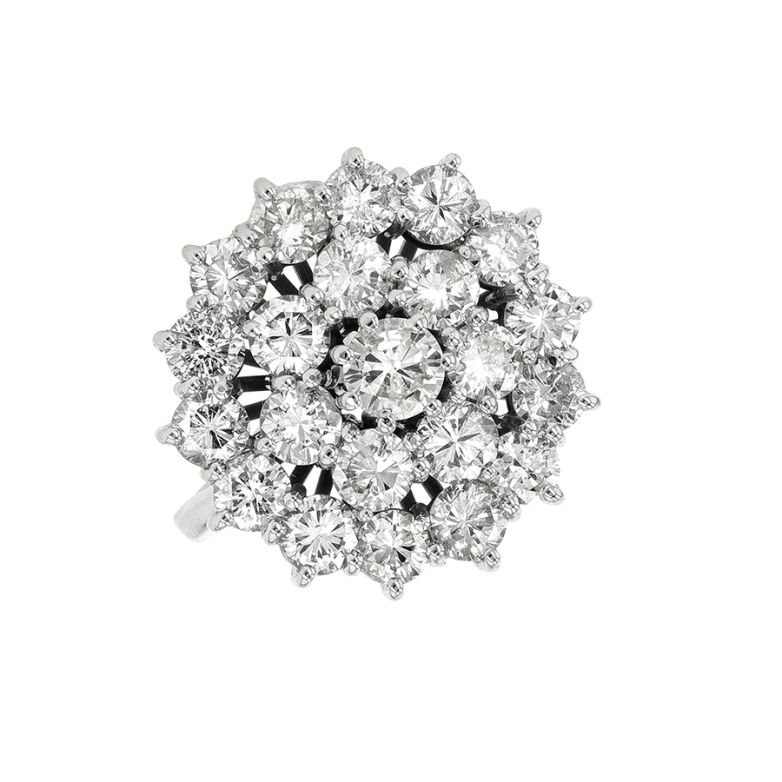 Vintage ring diamonds 4.97...