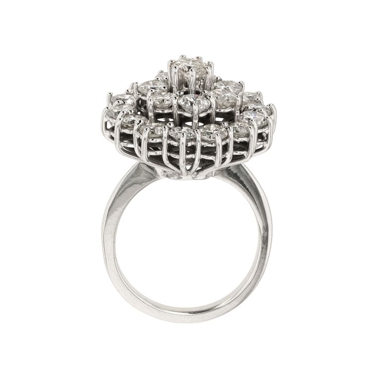 Vintage ring diamonds 4.97...
