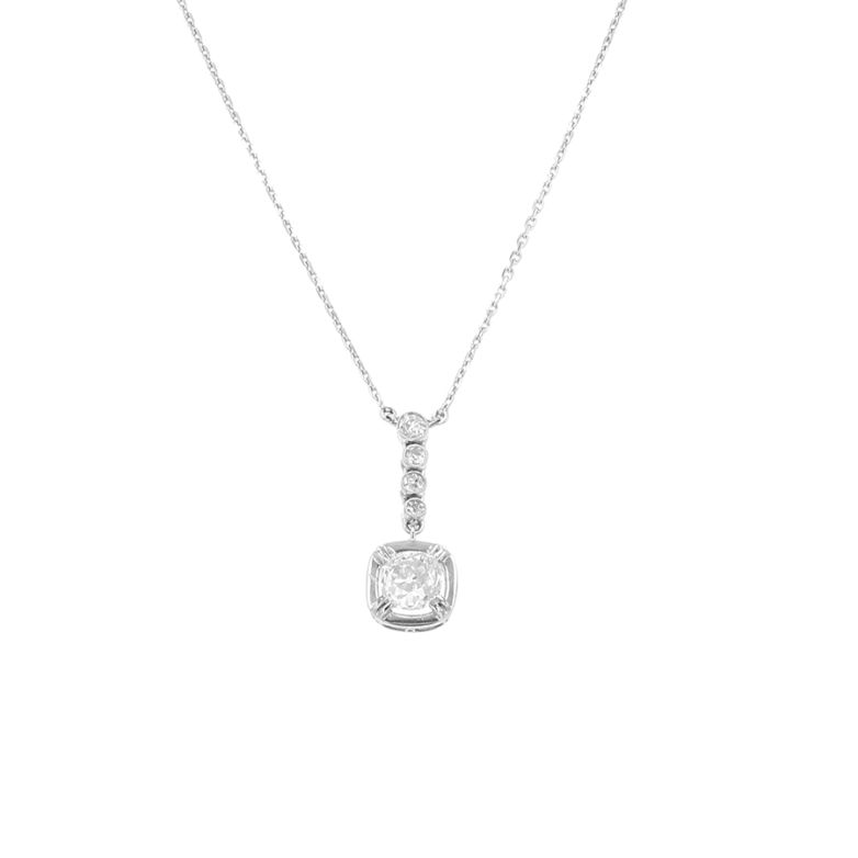 Necklace diamonds 0.16...
