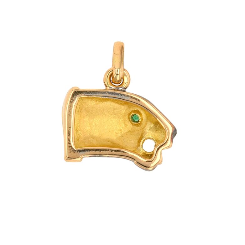 Emerald panther pendant...