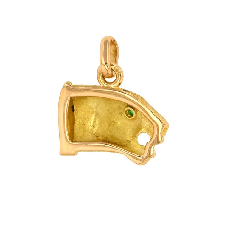 Emerald panther pendant...
