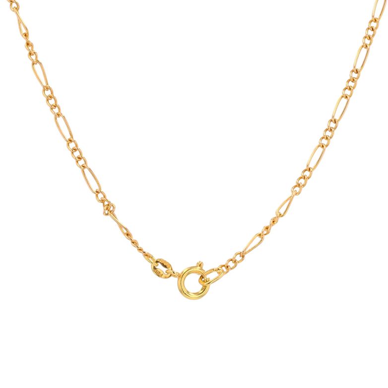 Alternating link chain...