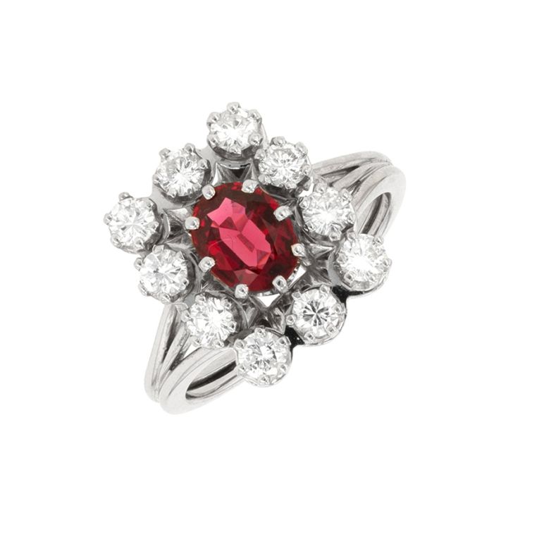 0.90-carat spinel and...